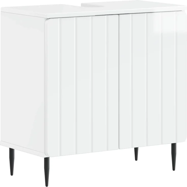 vidaXL 3-teiliges Badezimmer-Schranksystem ZWOLLE Holzwerkstoff 3417841 – Bild 3