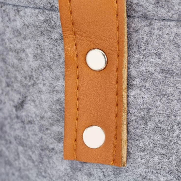 Wäschekorb Filz tragbar – Bild 6