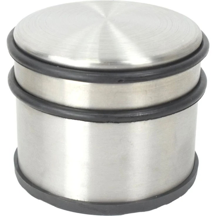 Türstopper Türpuffer Türhalter 1,1kg Ø9cmBodentürstopper Edelstahl Anti-Rutsch