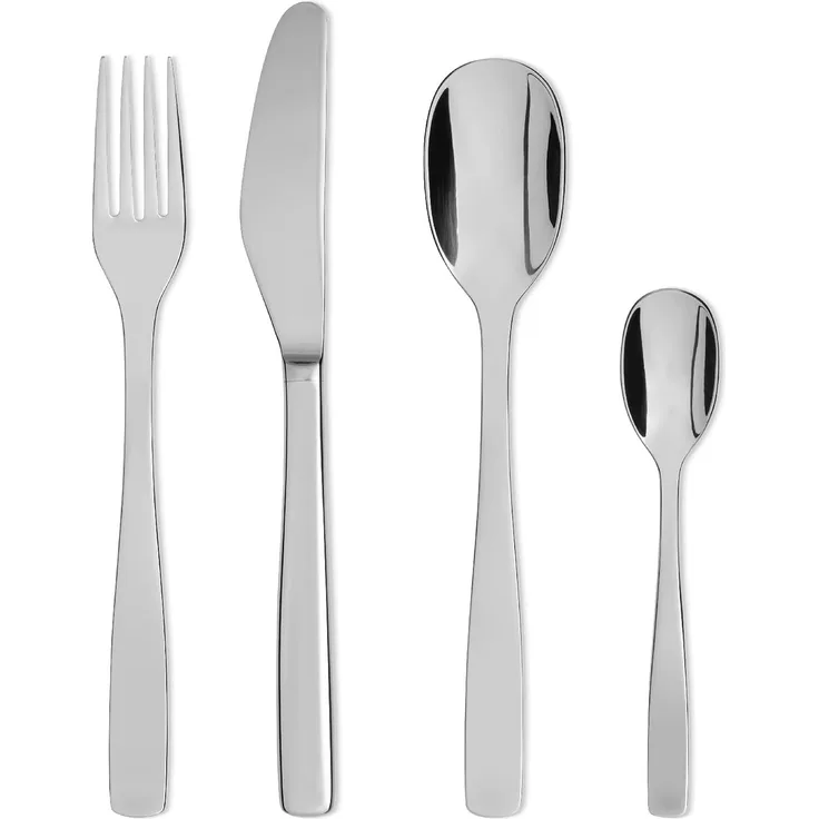 Alessi Besteck-Set KnifeForkSpoon (24-teilig) AJM22S24M