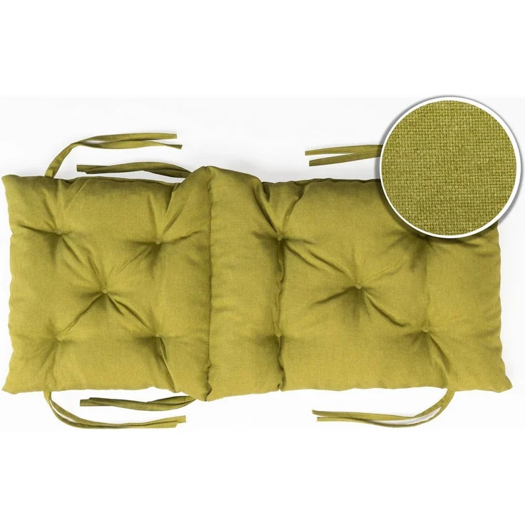 sunnypillow Bankauflage Bankauflage Stuhlkissen viele Farben und Größen zur Auswahl, 40 cm x 40 cm x 40 cm grün – Bild 3