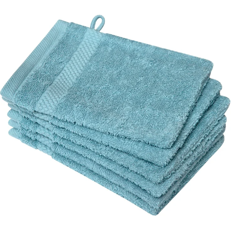 Dyckhoff Waschhandschuh Planet, (Set, 6-St), 450 g/m², aus reiner Baumwolle, trocknergeeignet – Bild 1