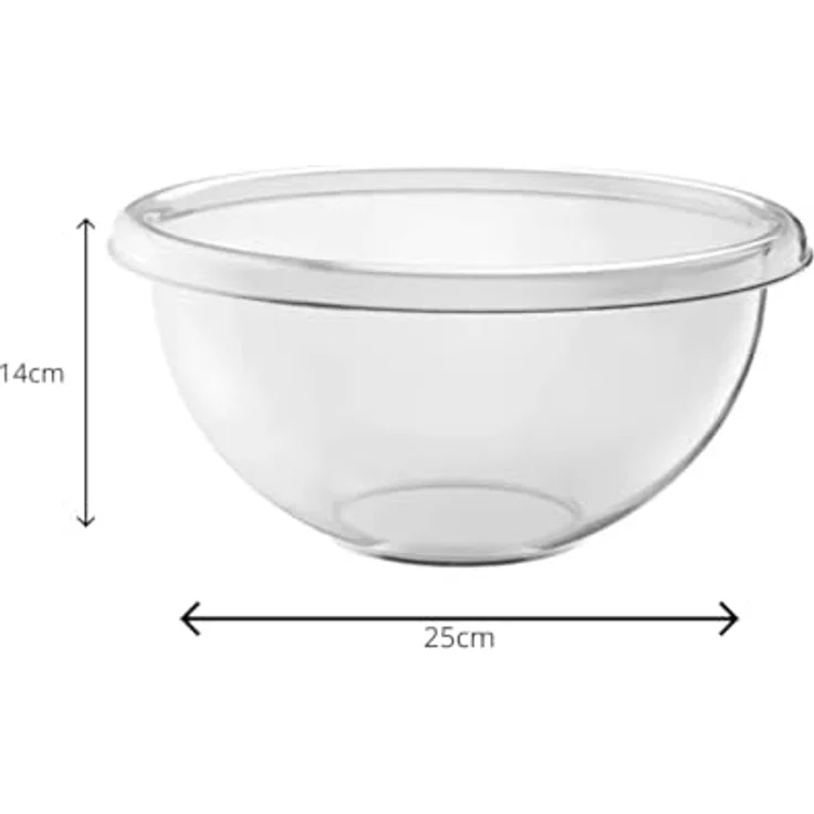 Guzzini Happy Hour Salatschüssel Ø 29 cm 4 L Season transparent H 14 cm – Bild 4