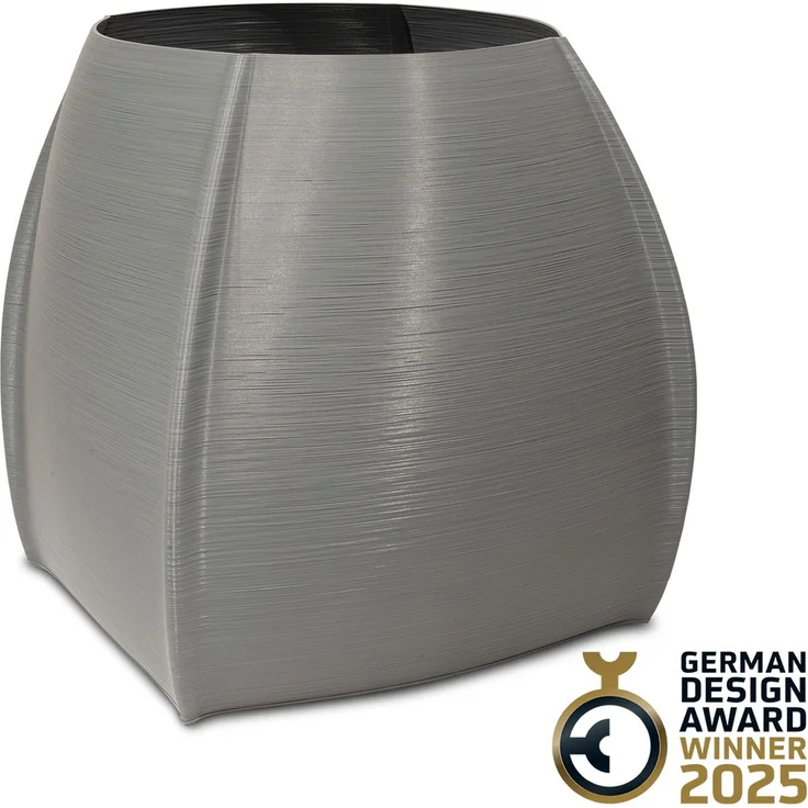 Big Bag 3D Pflanzgefäß Stone Grey L:55 xB:55 xH:58 – Bild 1