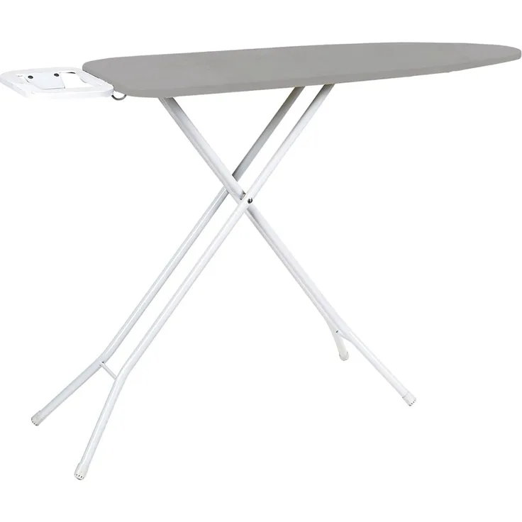 HTI-Living Bügelbrett Bügelbrett Grau Ilona, Bügelfläche 110x33 cm, Bügeltisch mit Bügeleisenablage