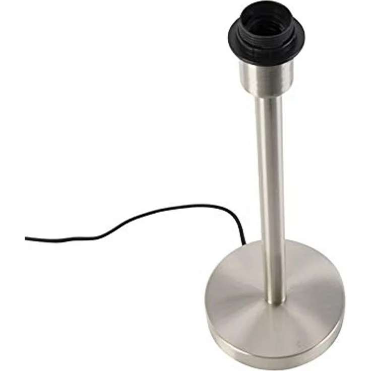 Qazqa Tischleuchte Simplo, ohne Leuchtmittel, E27, Stahl, Modern, Stahl, 1-flammig – Bild 6