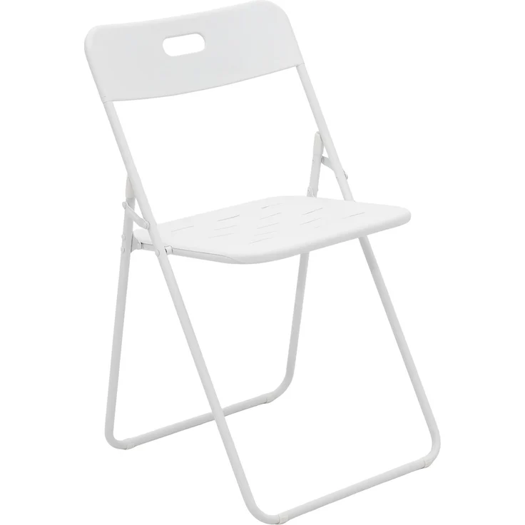 Dreiteiliges, faltbares Bistro-Set für den Außenbereich, wetterfest, weiß, 104 x 62 x 13,5 cm, YOUDENOVA – Bild 3
