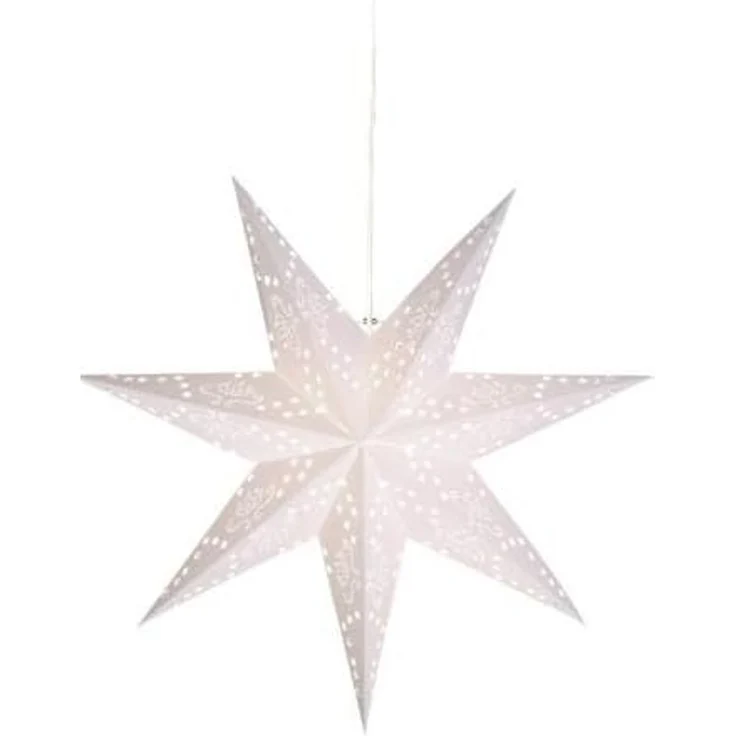 Star Romantic Papierstern, Papier, weiß – Bild 3