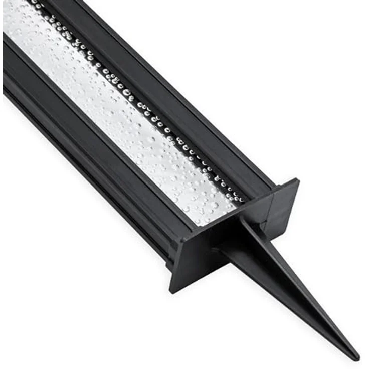 Spetebo LED Solarleuchte Gartenstecker im Sprudelsäule Design - 30 cm, Solar betrieben, LED fest integriert, warm weiß, stimmungsvolles Lichtspiel – Bild 4