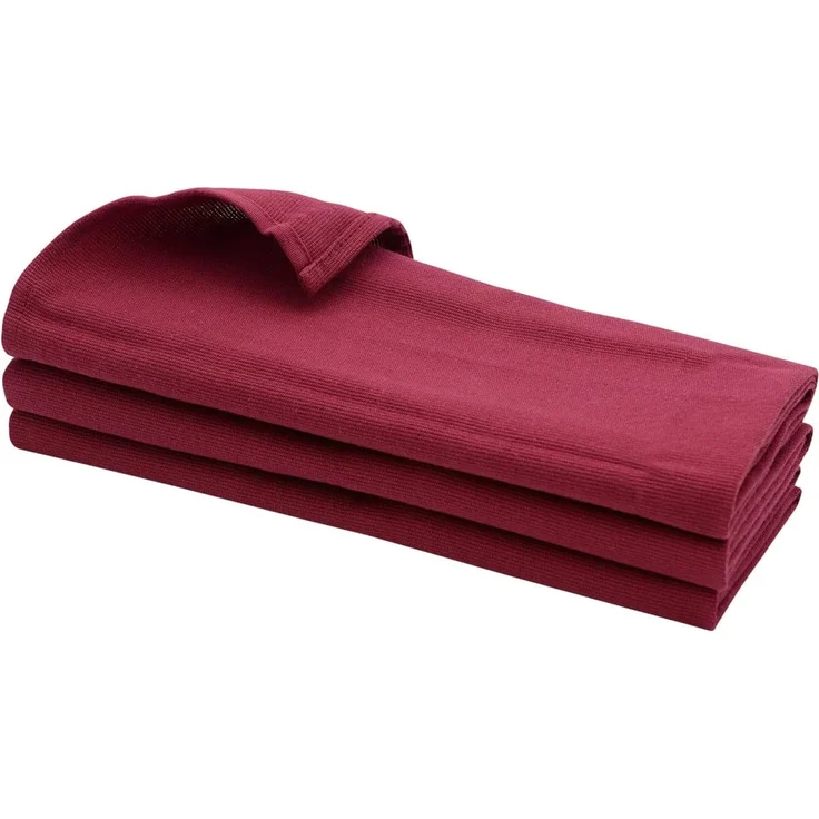 Engelland Geschirrtuch Küchentuch, (Vorteils-Set, 3-tlg, Rippenstruktur), 100 % Baumwolle, integrierte Aufhängeschlaufe, 70 x 50 cm, saugfähig – Bild 1