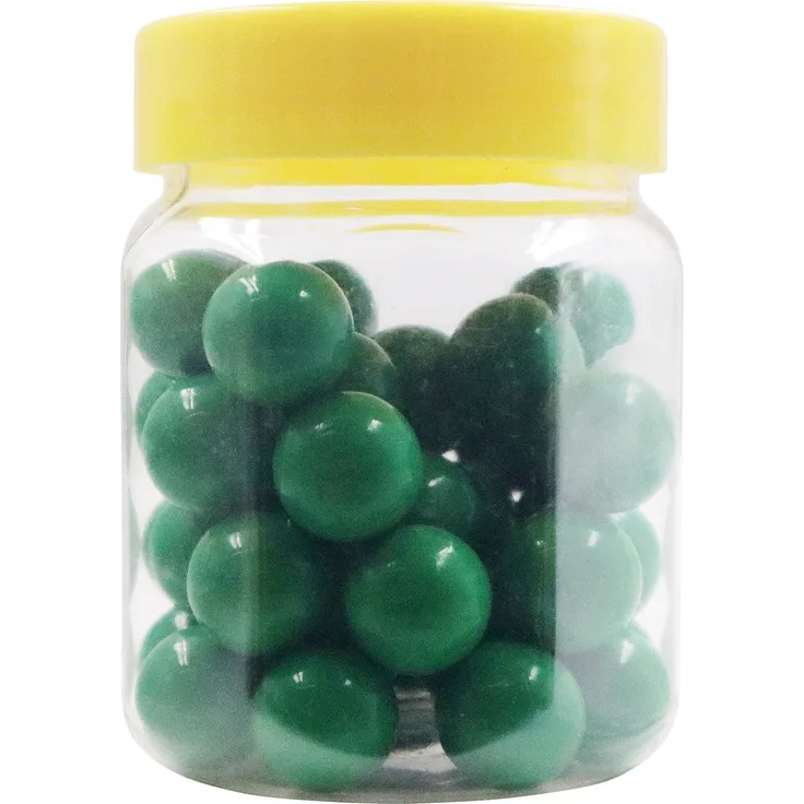 EDUPLAY 370166 40 grüne Perlen zu Perlenbild-Baukasten, grün