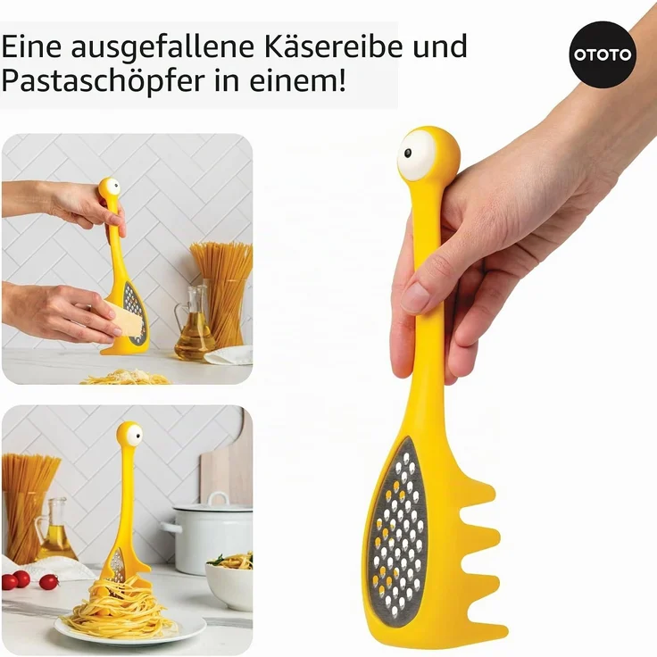 OTOTO Multi Monster Nudellöffel & Reibe – Bild 4