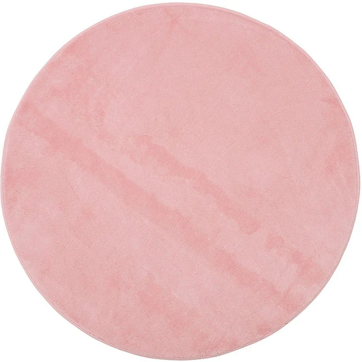 Gözze Badematte Rio Premium, Höhe 18 mm, rutschhemmend beschichtet, schnell trocknend, fußbodenheizungsgeeignet, Polyester, rund, Badteppich, Uni Farben, waschbar, rechteckig & rund erhältlich