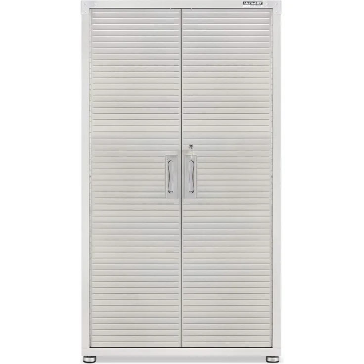 Seville Classics UltraHD Hochschrank, 91,4 x 45,7 x 171,5 cm (LxBxH), grau