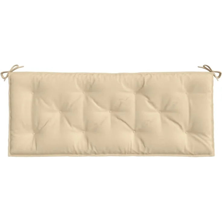 vidaXL Gartenbank-Auflagen 2 Stk. Beige 120x50x7 cm Oxford-Gewebe 361681 – Bild 4