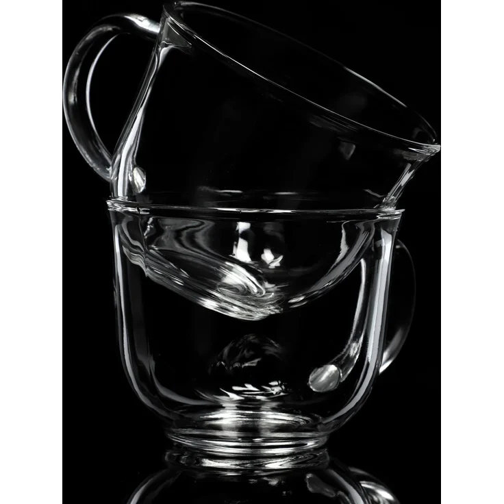 KADAX Kaffee-Tee-Glas, 480 ml, Becher mit Henkel – Bild 8