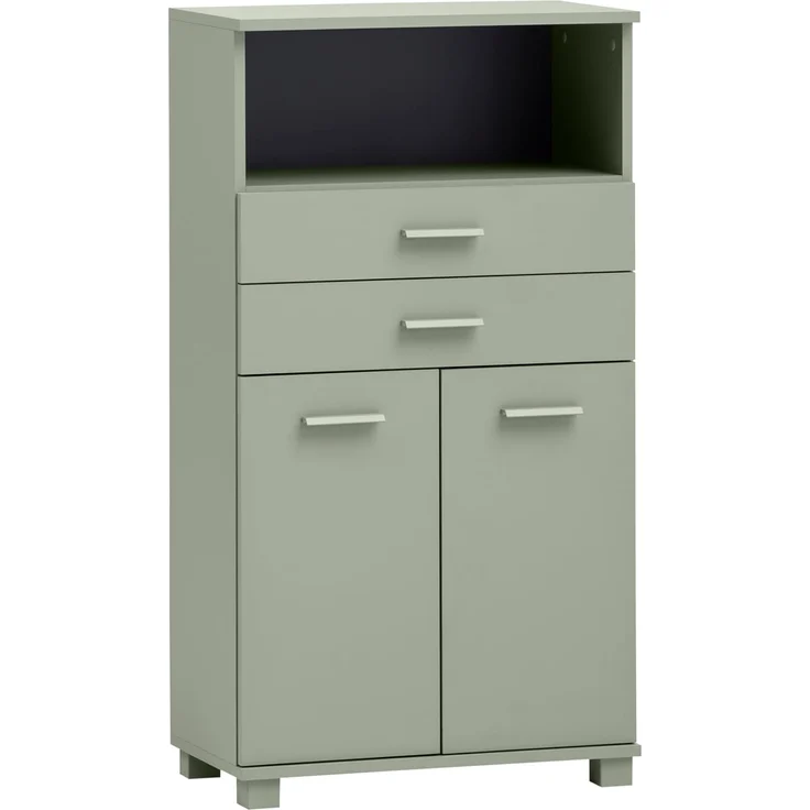 Schildmeyer Midischrank Mono, in zwei Breiten verfügbar, mit Schubkästen und Ablagefach Made in Germany – Bild 1