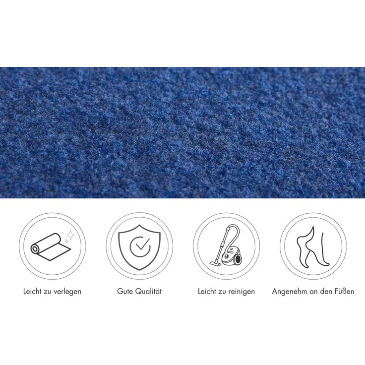 misento Outdoorteppich Poolteppich, rund, Höhe: 4 mm, mit Noppen zur Drainage, pflegeleicht, strapazierfähig – Bild 3