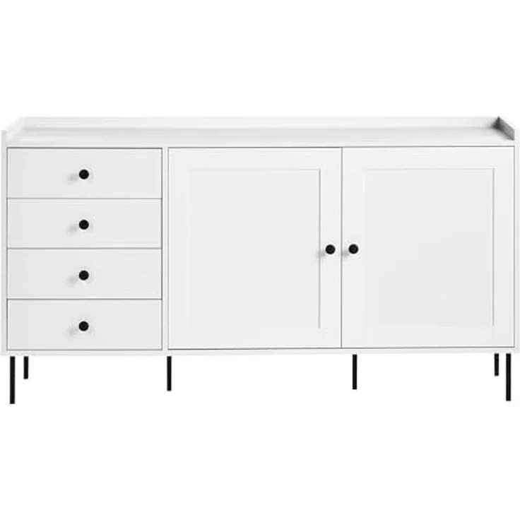 Sideboard mit 2 Türen ALCOVE Weiß – Bild 4