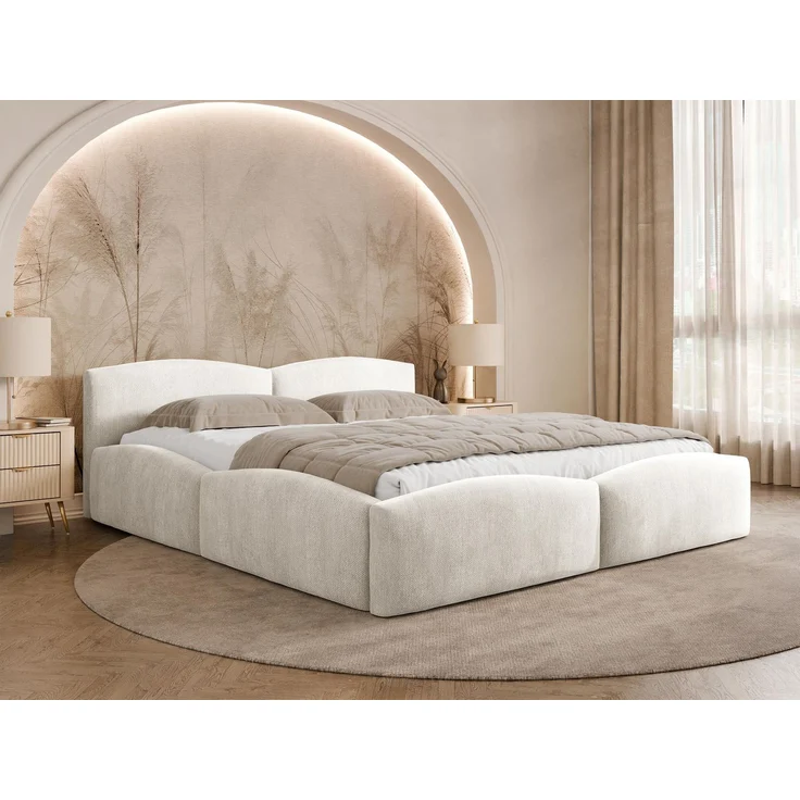 Polsterbett Mykilt (Farbe: Lumo 55, Größe: 140 x 200) – Bild 2