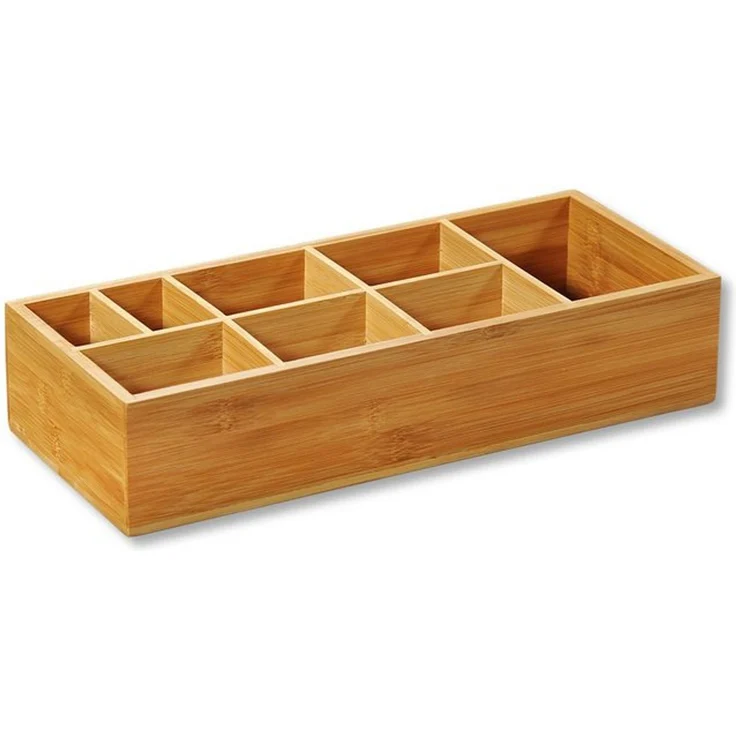 Aufbewahrungsbox zum Grillen, 8 Fächer - Bambus – Bild 4