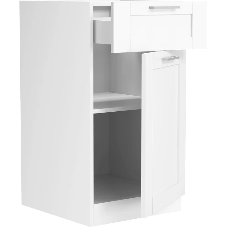 VCM Küchenmöbel Unterschrank Colura 919351 Weiß H. 82 x B. 40 x T. 46 cm – Bild 4
