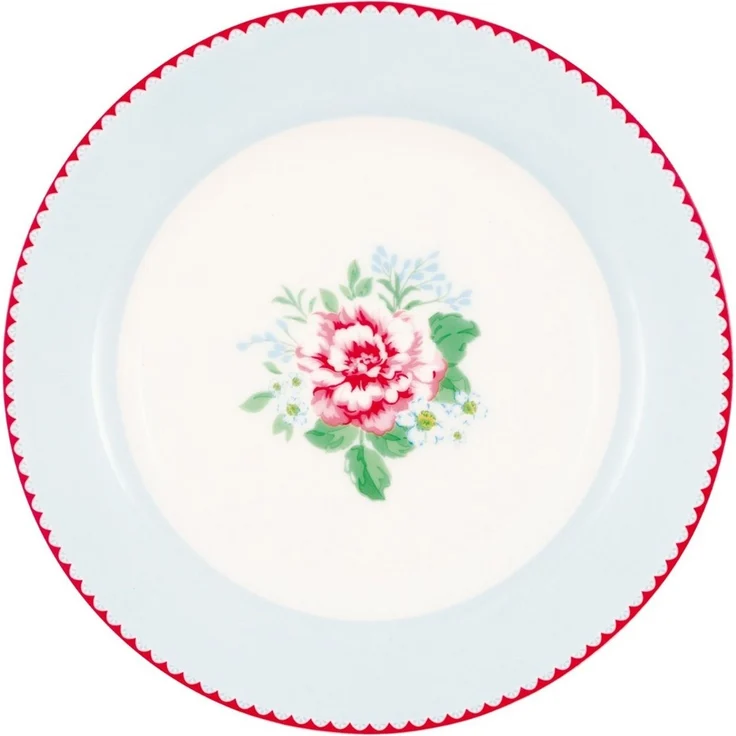 Greengate Teller 20,2 cm Alivia pale blue – Bild 5