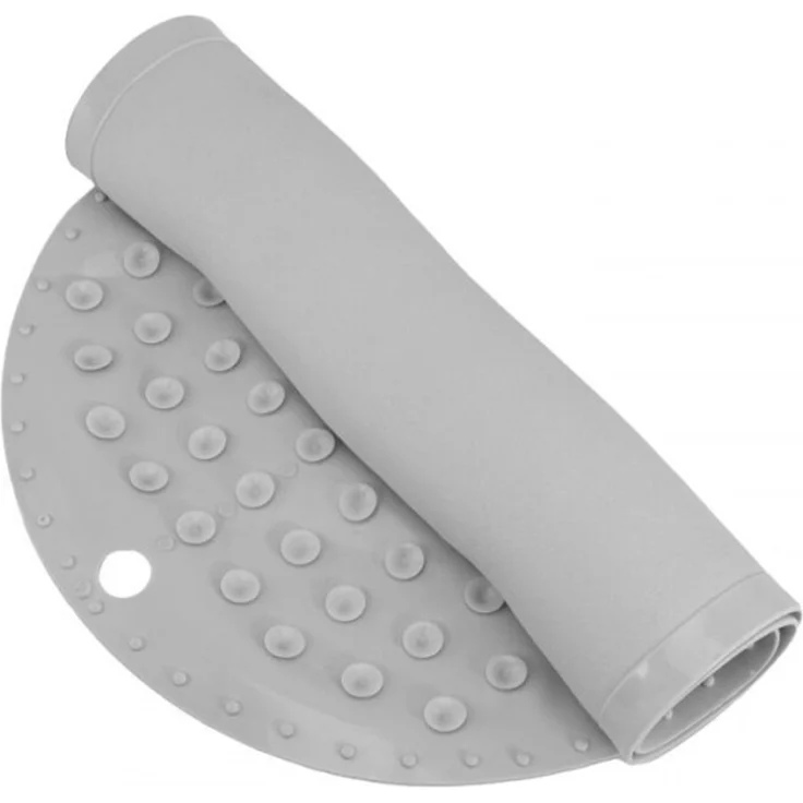 TUBAN Badematte rutschhemmend grau TU3833 38335