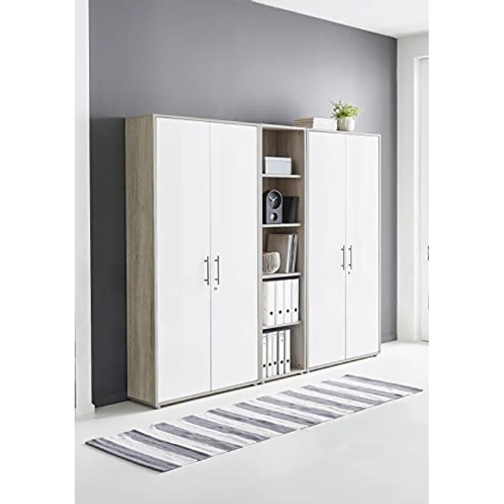moebel-dich-auf Aktenschrank OFFICE EDITION (Set 10, Büroschrank abschließbar mit Metallgriffen) Made in Germany – Bild 2