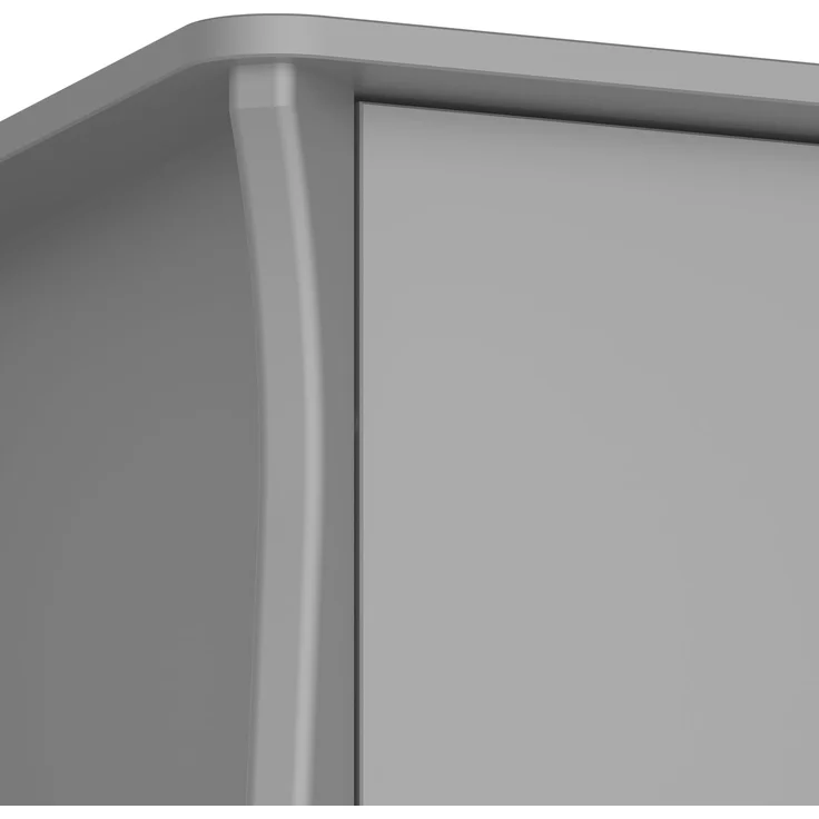 ebuy24 Kleiderschrank Simon Kleiderschrank 1 Schublade 2 Türen grau. – Bild 6