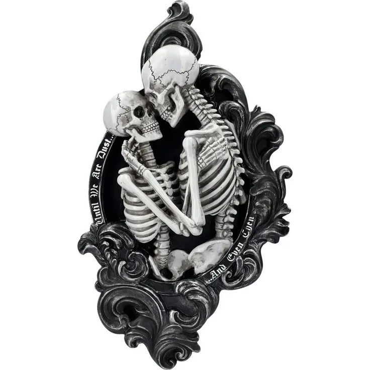 Figuren Shop GmbH Wanddekoobjekt Wandrelief Skelette - And Even Then - Nemesis Now - Gothic Wandbehang