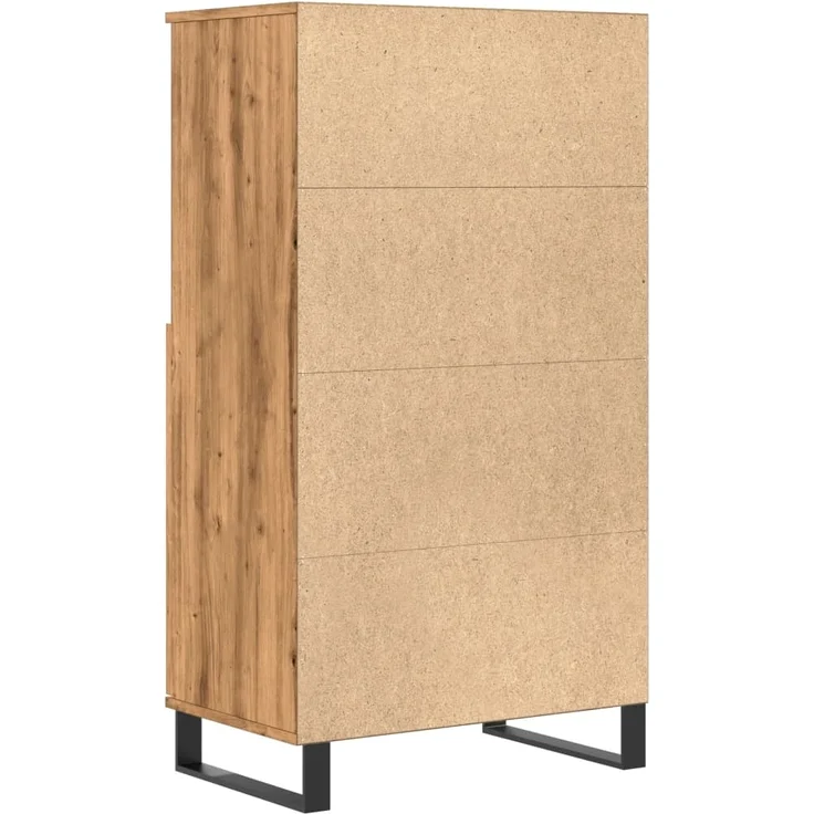 vidaXL Highboard Artisan-Eiche 60x36x110 cm Holzwerkstoff 857461 – Bild 6