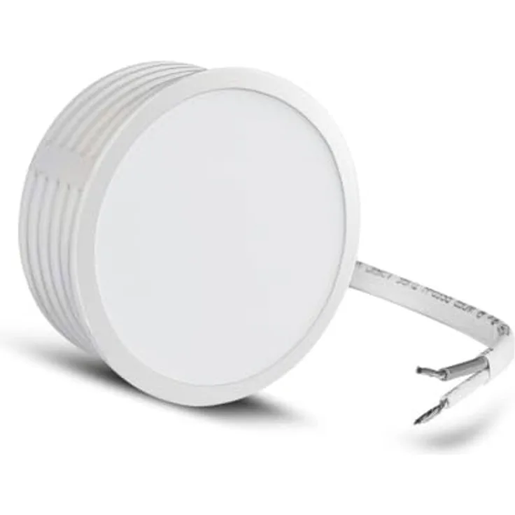 McShine LED-Leuchtmittel 5 Watt LED Modul Leuchtmittel als Ersatz für GU10, Warmweiß, Abstrahlwinkel 110°, 350 Lumen, Anschluss Direkt an 230V