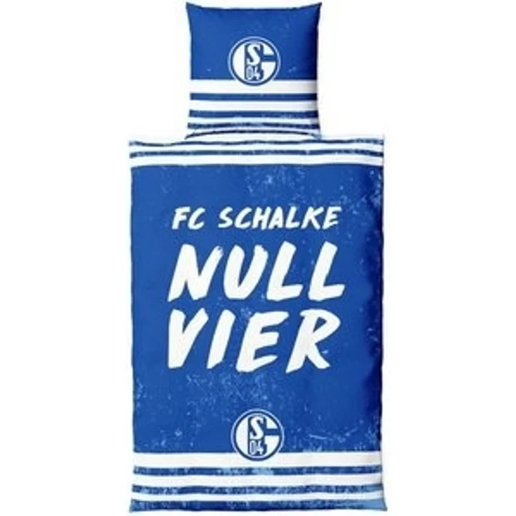 FC Schalke 04 Bettwäsche FC Schalke 04 Bettwäsche Nullvier Microfaser – Bild 6