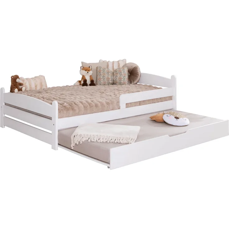 Kinderbett Einzelbett "Mello" 120x200 Kiefer massiv