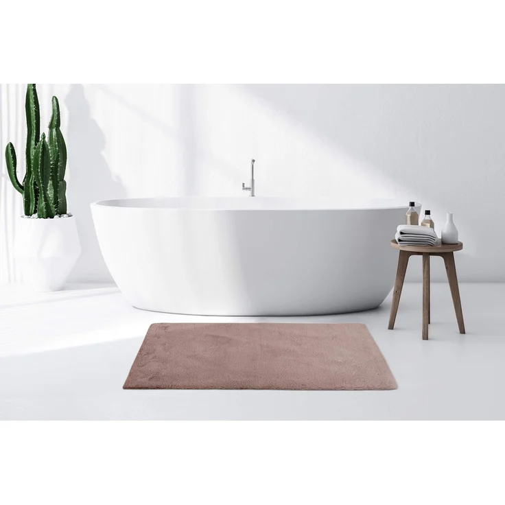 Badematte Rabbit Light 525 Rosa Ø 100cm RUND – Bild 3