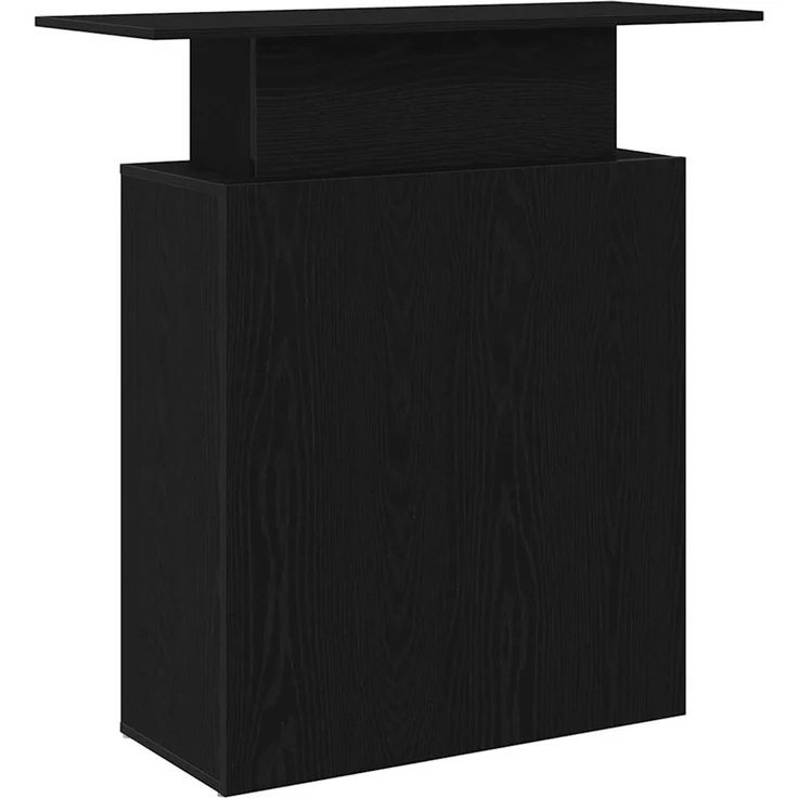 vidaXL Empfangstresen Schwarz 100 x 40 x 104 cm Holzwerkstoff 859052 – Bild 6