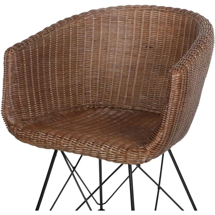 Echt Rattan Sessel Paris – Bild 9
