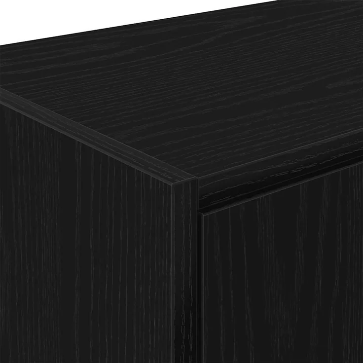 vidaXL Garagen-Wandschrank Schwarz Holzwerkstoff 860645 – Bild 9