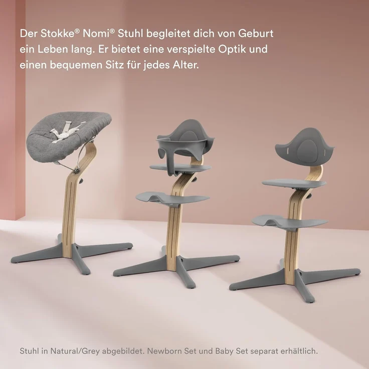 Stokke Nomi Hochstuhl Natural/Black – Bild 6