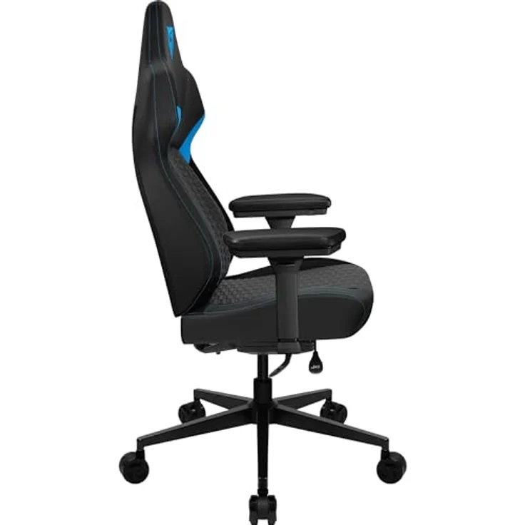 ThunderX3 CORE Smart Ergonomischer Gaming Stuhl mit Kunstleder-Rückenlehne, 3D-Armlehnen, bis 125 kg belastbar - Racer Blau – Bild 5