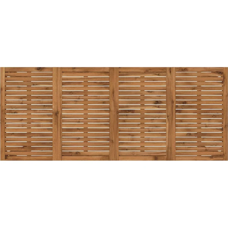 vidaXL Gartenbar-Tisch LAREN Natur 196 x 80,5 x 105 cm 901264 – Bild 5