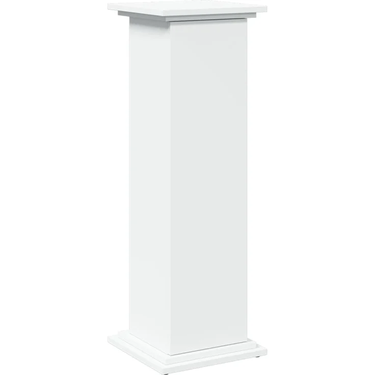 vidaXL Postament mit Stauraum, Holzwerkstoff, Weiß, 31 x 30 x 90 cm – Bild 1
