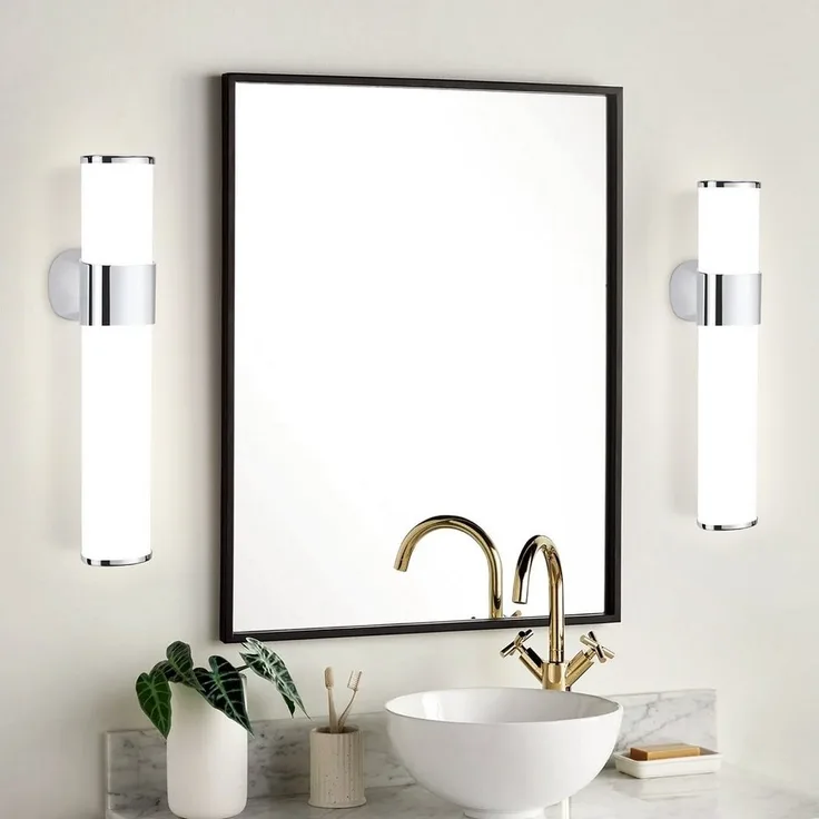 Nettlife LED Spiegelleuchte Spiegelleuchte Led Wandlampe 35cm, LED fest integriert, Neutralweiß