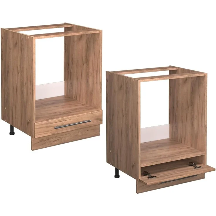 Herdumbauschrank Fame-Line Goldkraft Eiche 60 cm , AP Eiche Vicco – Bild 6