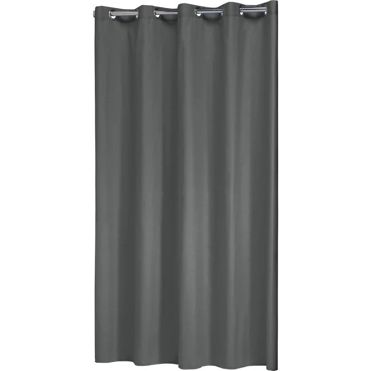 Sealskin Duschvorhang Coloris 180x200 cm Grau 436867 – Bild 1
