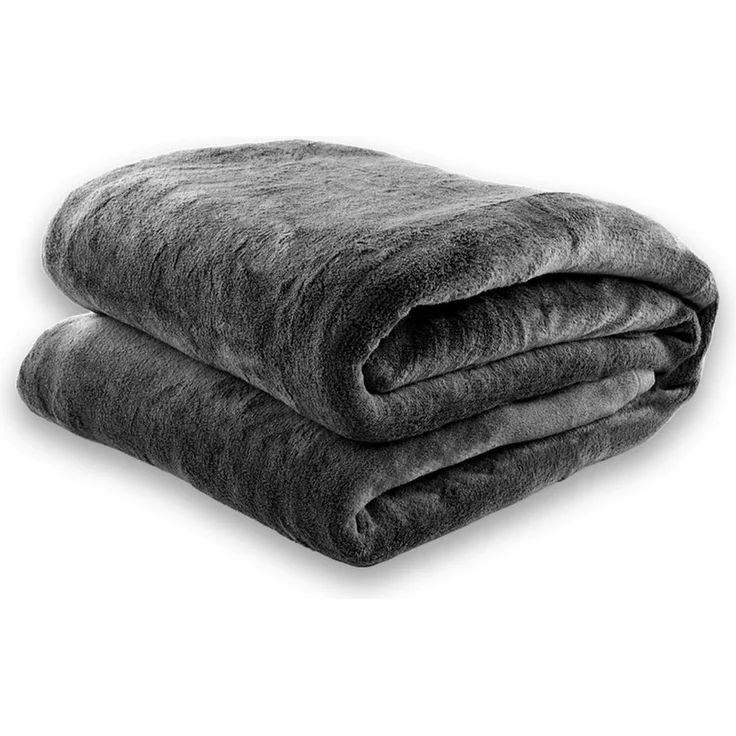 Wohndecke - flauschige tragbare Kuscheldecke mit Ärmeln und Fußtasche - TV Decke, Gräfenstayn, warm & kuschelig – Bild 4