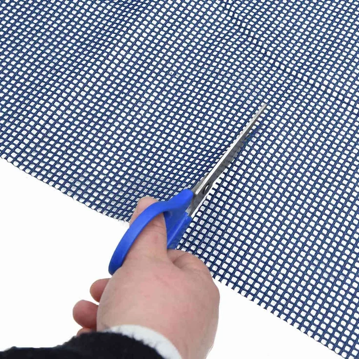 vidaXL Zeltteppich Blau 200 x 200 cm Polyester 42002780 – Bild 4