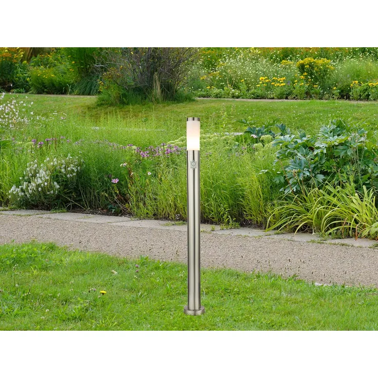 Stehlampe, Edelstahl, Sensor, H 110 cm, BOSTON