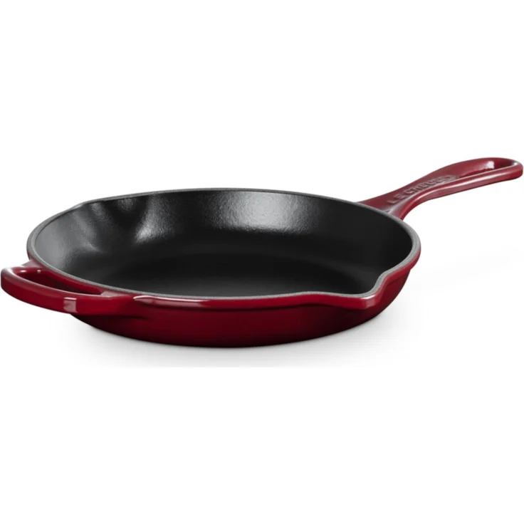 LE CREUSET Servierpfanne Brat- und Servierpfanne Signature rund garnet 23cm – Bild 2